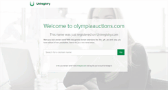 Desktop Screenshot of olympiaauctions.com